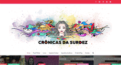Desktop Screenshot of cronicasdasurdez.com
