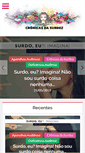 Mobile Screenshot of cronicasdasurdez.com